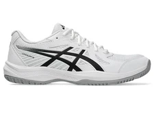 Asics Upcourt 6 Volleyball Court Shoes White Black Men's Size 10.5 1071A104-101
