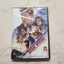 Mission Impossible Dead Reckoning Part One BRAND NEW DVD 2023 Tom Cruise FAST SH