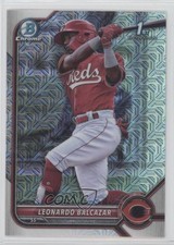 2022 Bowman Chrome Prospects Mega Box Mojo Refractor Leonardo Balcazar 0c2t