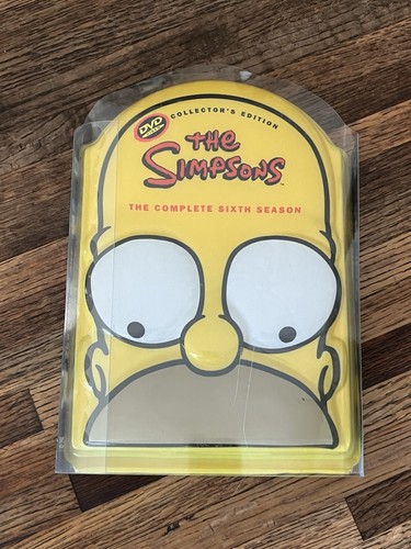The Simpsons Complete Season Six 6 DVD Collector’s Edition Molded Homer Head