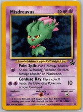 Misdreavus 39 Promo Wizards Black Star Promos Pokemon Lightly Played