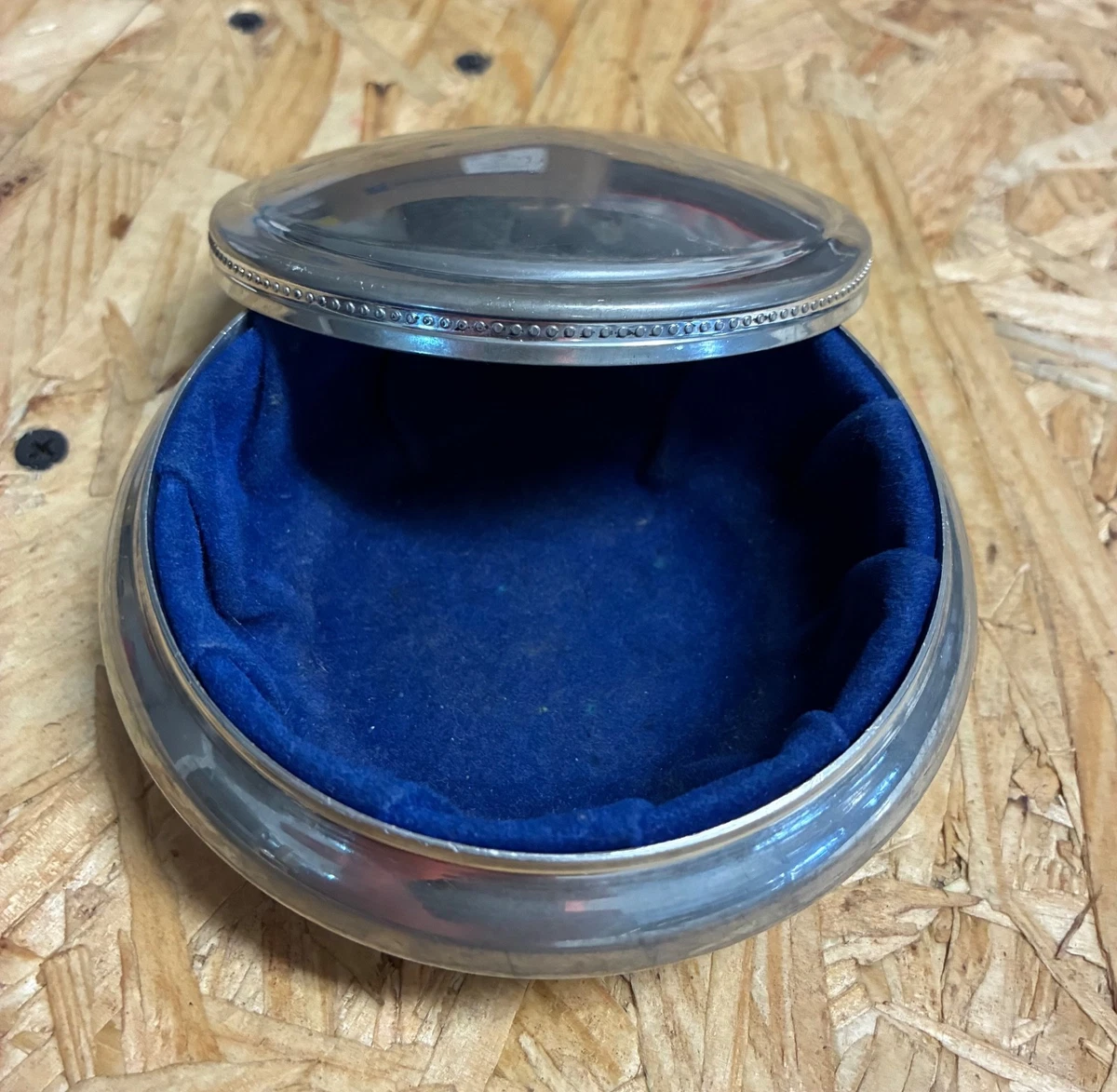 Pewter Décor Boxes, Jars & Tins for sale | eBay