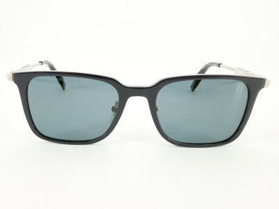 Chopard VCH384 Eyeglasses FRAMES 0821 Wood 23KT GP 53[]19-145 Navy