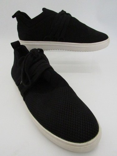 Steve Madden Lancer Women's Shoes Black Mesh Slip-On Athletic Fashion Sneakers