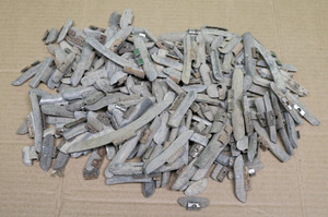 Lot of 10 Pounds Lead Wheel Weights ~Sinker or Bullet Mold Casting ~Scrap or Use