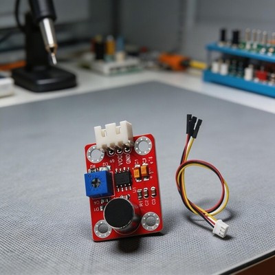 Audiomodul Mikrofon Sensor Verkehrschutzklemme für Mikrocontroller
