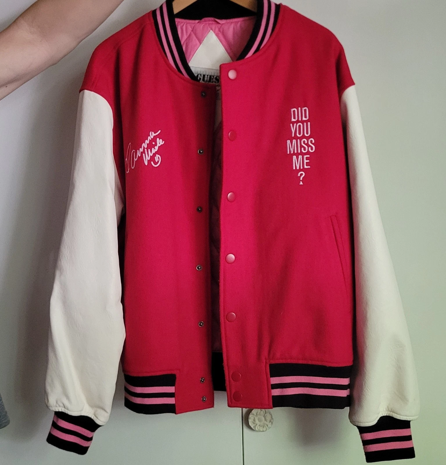 GUESS Originals x Anna Nicole Smith Varsity Jacket Sz L Large image 19