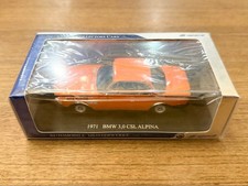 BMW Alpina 3.0 CSL E9 Spark 1/43 Scale Diecast Model Orange New