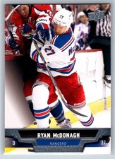 2013-14 Upper Deck Series 1 #23 Ryan McDonagh New York Rangers