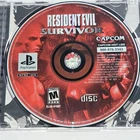 Resident Evil: Survivor Playstation 1 PS1 Video Game Disc Only TESTED