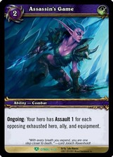 Moderate Play WoW TCG Assassin's Game Assault on Icecrown Citadel World of Warcr