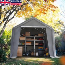 6-10ft Garden Storage Shelter Bike Shed Log Store Motorbike Moped Scooter Cover