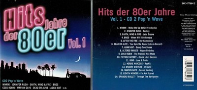Hit`s der 80er Jahre - Vol. 1  CD 2 Pop in Wove - Music-CD  Sehr gut
