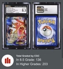 Gyarados EX (Full Art) 114/122 Breakpoint Holo Ultra Rare 2016 CGC 8.5 NM/MINT+