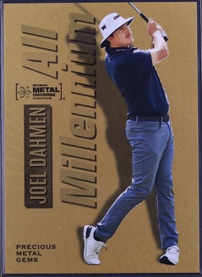 JOEL DAHMEN 2023 Metal Universe Champions Gold Precious Metal Gems 1/1 Rookie