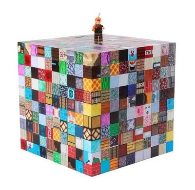 Magnetic Building Block Set   Magnet World DIY Variety Cube Toy - NEW