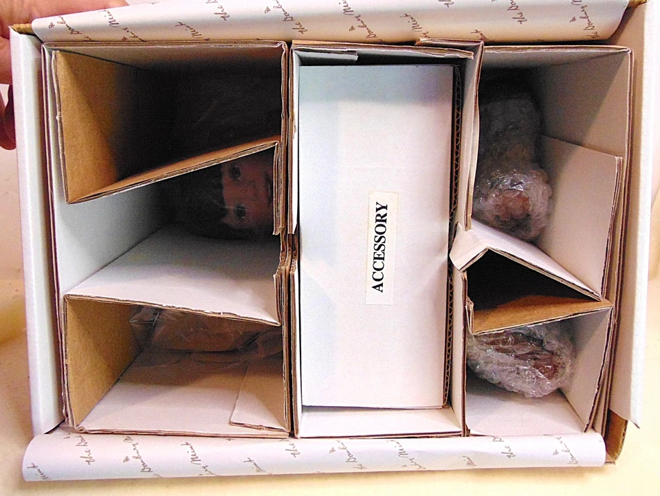 Danbury Mint John Deere "Mike" Porcelain Doll + Tractor Collection New In Box - Image 4 of 4