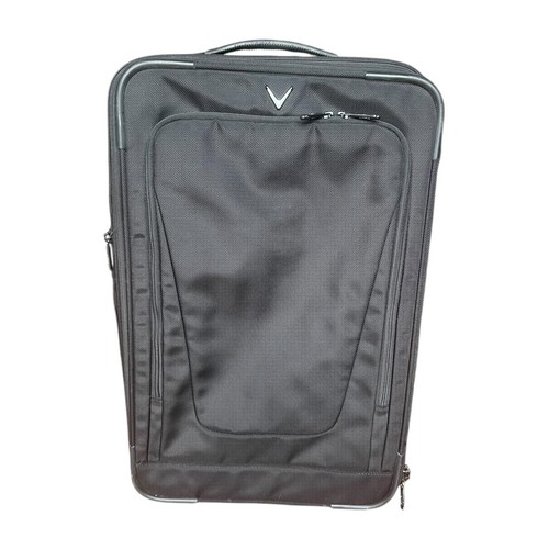 Callaway Wheeled Luggage Carry On Soft Side Black 22x14x9 Rare