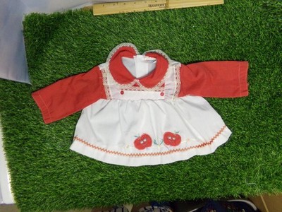 passt XAVIER ROBERTS weiche Skulptur KINDER KLEID COTTON CANDY VINTAGE 40 JAHRE ALT