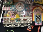 Coca Cola Coke Soda Fountain Diner Jukebox Wall Clock Vintage Collectible