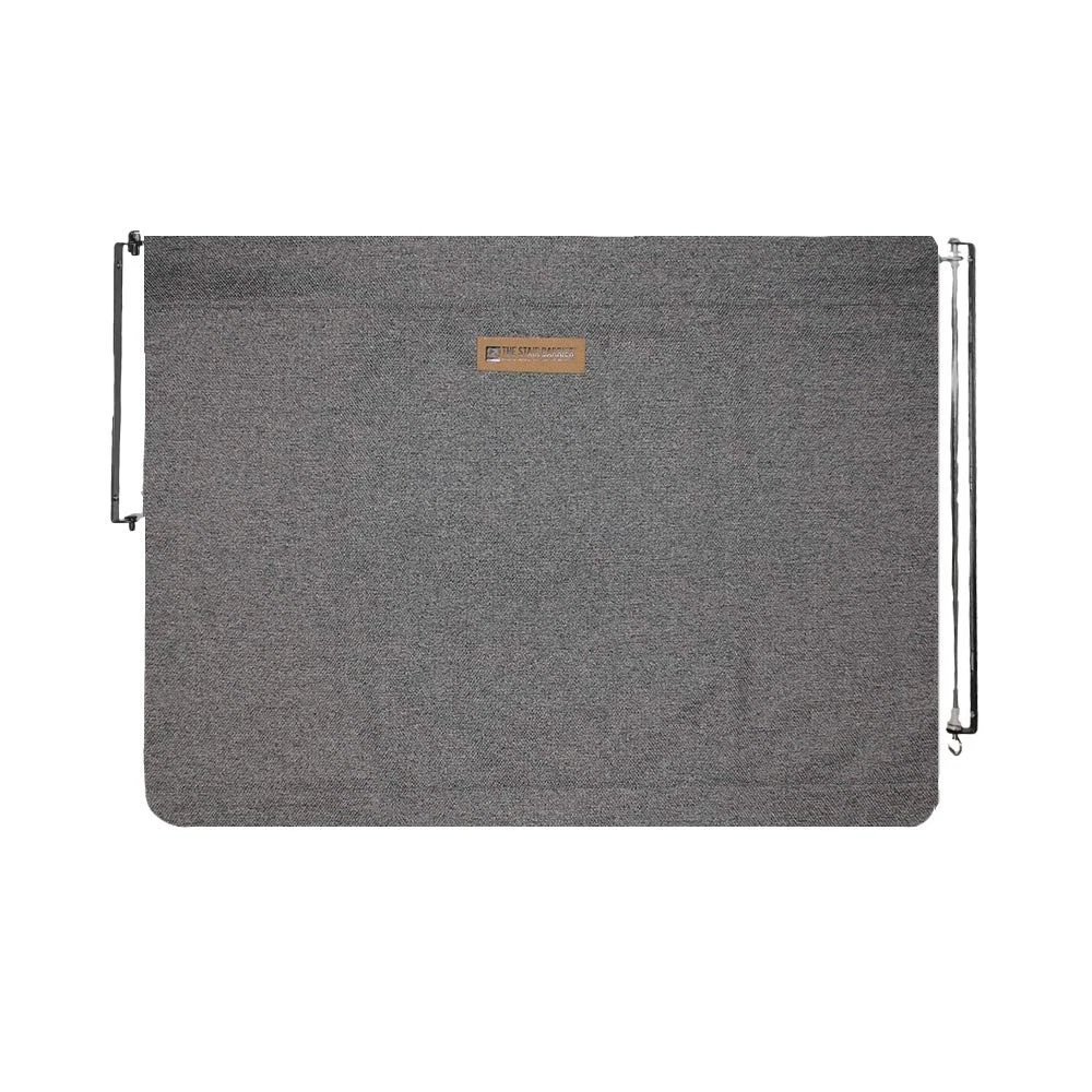 The Stair Barrier 27 to 42.5 Inch Single Panel Swing Gate, Gray (Open Box)
Opens in a new window or 
