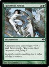 1x Spidersilk Armor Moderate Play, English Duel Decks: Knights vs Dragons MTG Ma