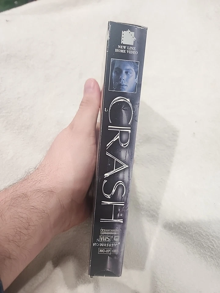CRASH 1996 VHS David Cronenberg JAMES SPADER HOLLY HUNTER UNCUT VERSION NC-17 - Image 4 of 4