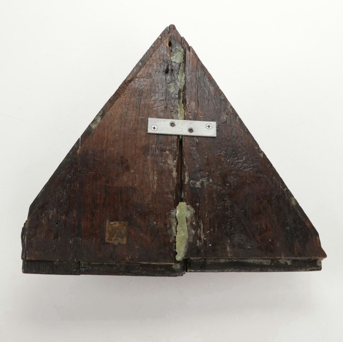 Carved Oak Cherubic Putto Bust Wall Hanging, Early 20th Century, Unique Antique!