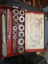 Vintage Snap-on A-157a Standard Bushing Driver Set - Incomplete Set 19pc