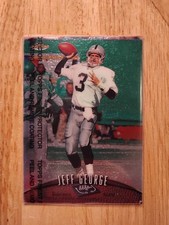 1998 Topps Finest Jeff George #105 w/ Protector Coating - Oakland Raiders