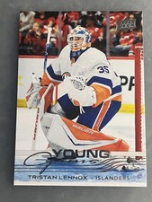2025-26 Upper Deck #471 Tristan Lennox Young Guns