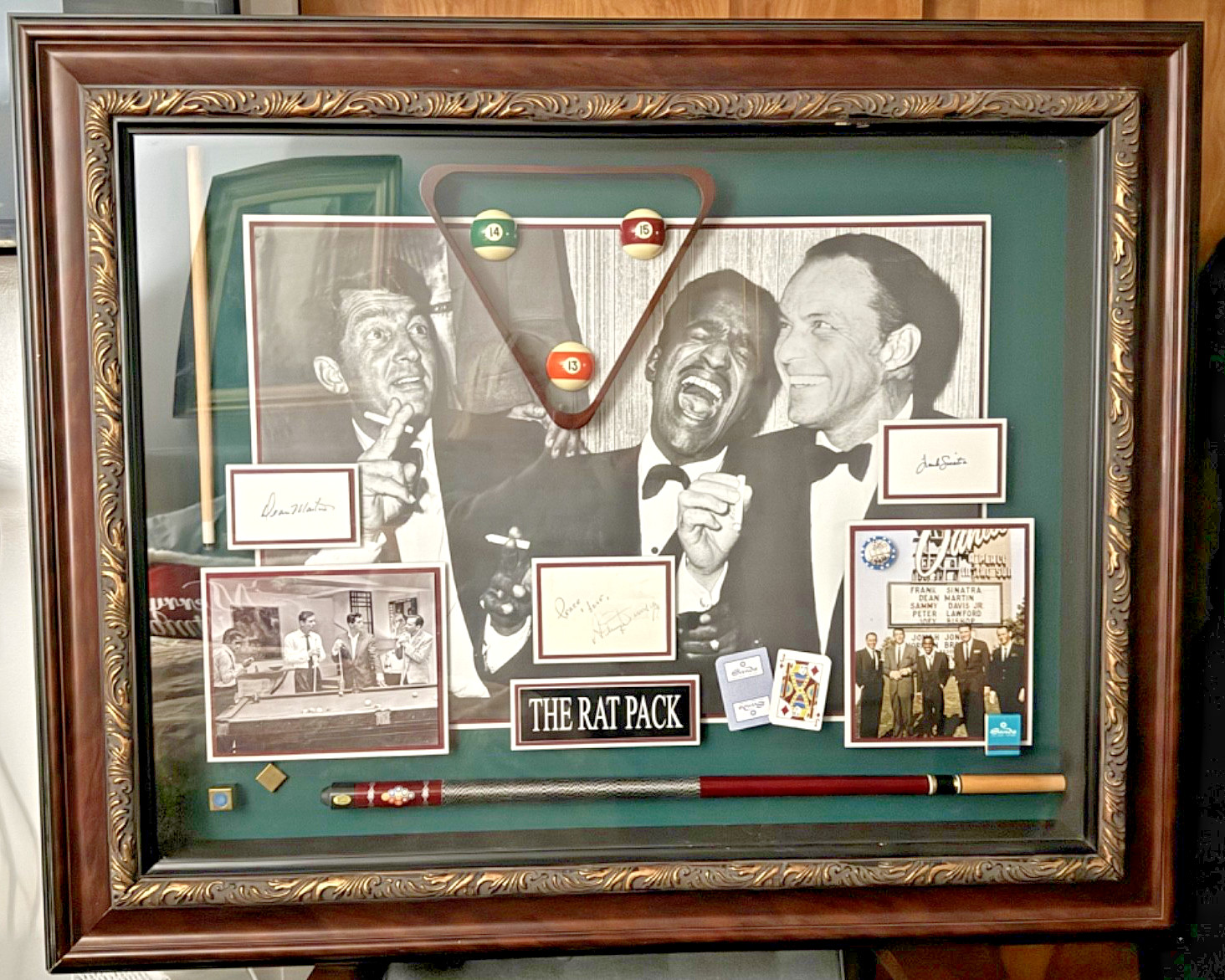 Millionaire Gallery-The Rat Pack Gold! Frank Sinatra Dean Martin Sammy Davis Jr