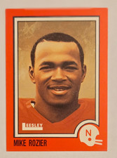 1989 Nebraska Cornhuskers Mike Rozier Card #10 Leesley Pizza Hut NTV Pack Fresh