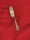 REED & BARTON FRANCIS I STERLING LEMON FORK OLD MARK PAT. DATE
