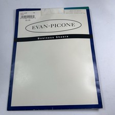 Vintage Evan Picone Paris White Business Sheers Pantyhose Size Small Made In USA