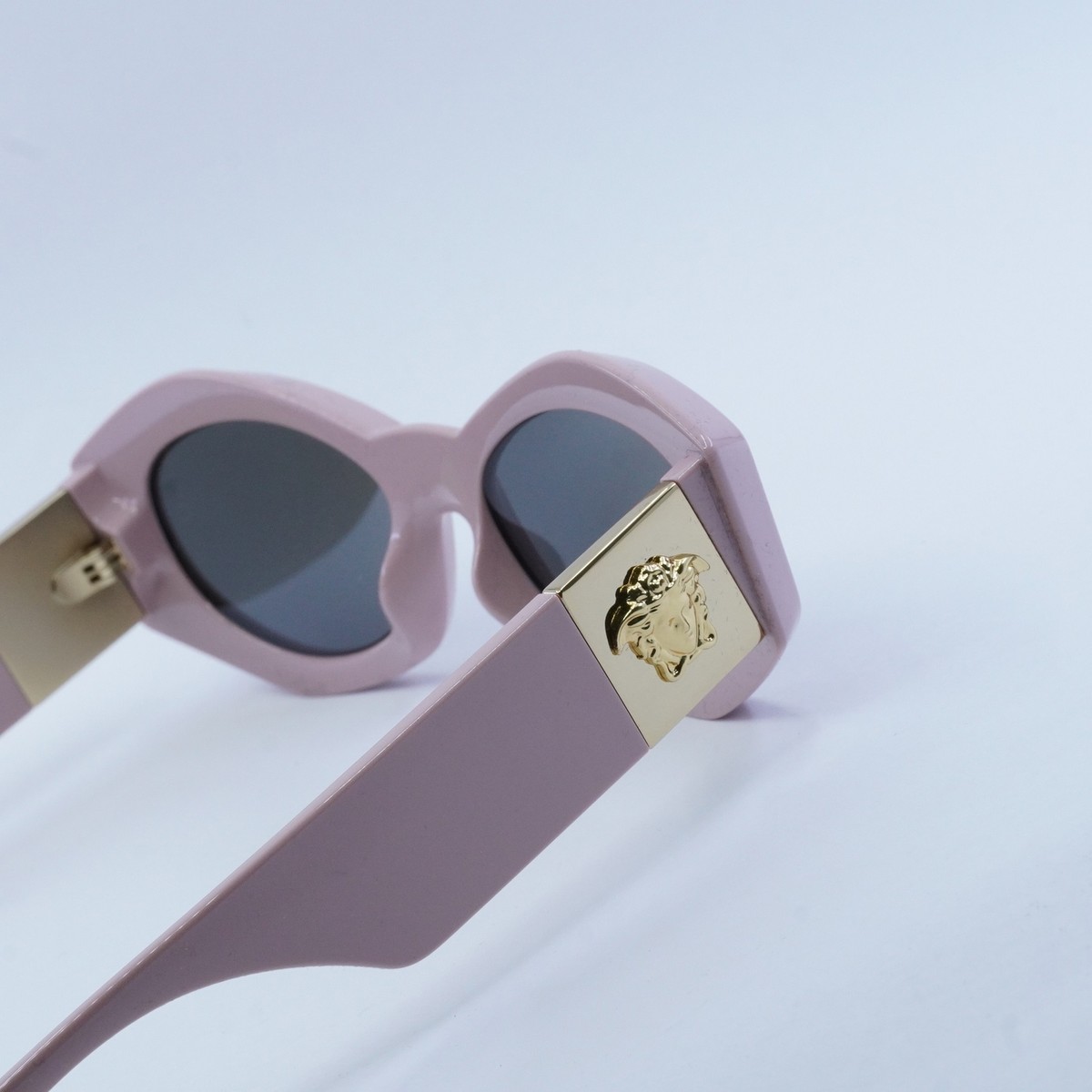 VERSACE VE4466U 546387 Pink/Grey 54-19-140 Sunglasses New