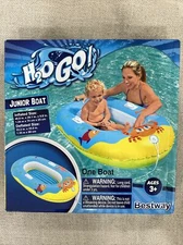 Bestway H20 GO!  Inflatable Junior Boat Blue 48x29x9 NIB