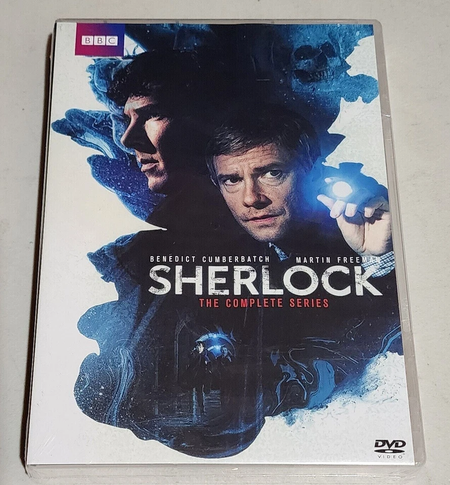 Sherlock Complete Series 1-4+The Abominable Bride(DVD,9-Disc Set)Season NEW - Image 2 of 3