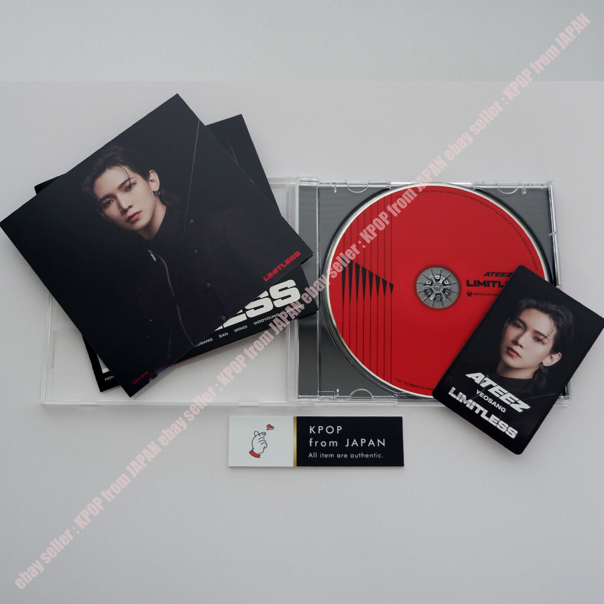 ATEEZ Limitless Official Changing jacket + Standard CD + HMV