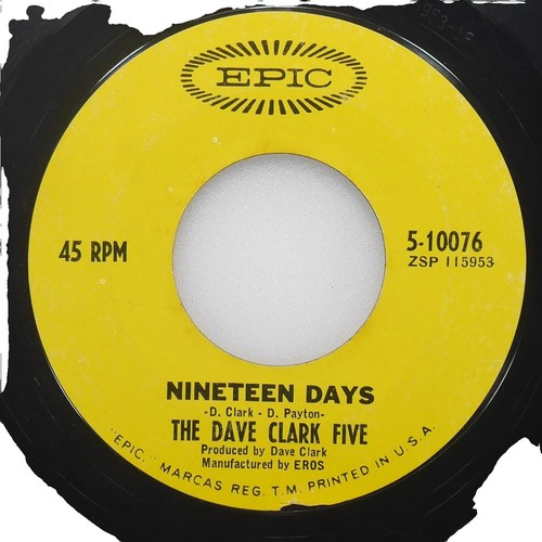 Dave Clark Five PLEASE TELL ME WHY (ROCK N ROLL 45/PS) #10031