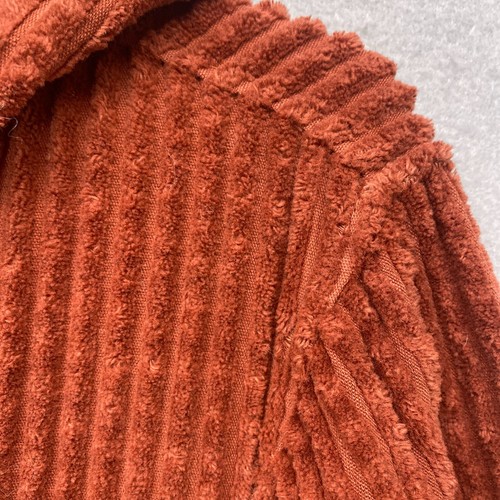 Giacca cotone Color Me donna arancione medio swing velluto a coste cotone con cappuccio - Foto 5 di 15