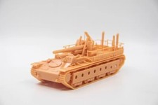 3D Printed 1/87 WW II Soviet SU-14 Self-propelled Artillery Unpainted Kit Model