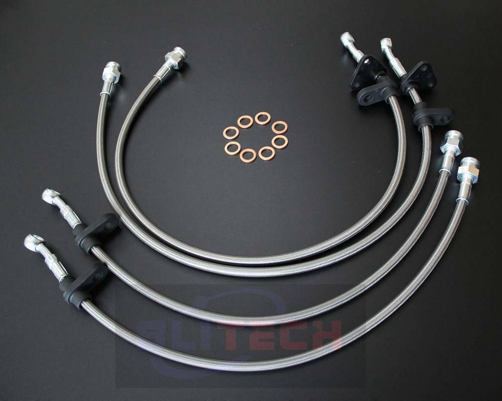 Stainless Brake Line Honda Civic 9295 Front &Rear Line Fit Acura