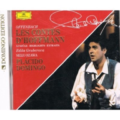 Plácido Domingo - CD - Offenbach: Les contes d'Hoffmann-Auszüge (DG, 1989) Ed...