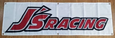 JSracing js racing JDM 3x5ft Banner flag showroom advertising sign