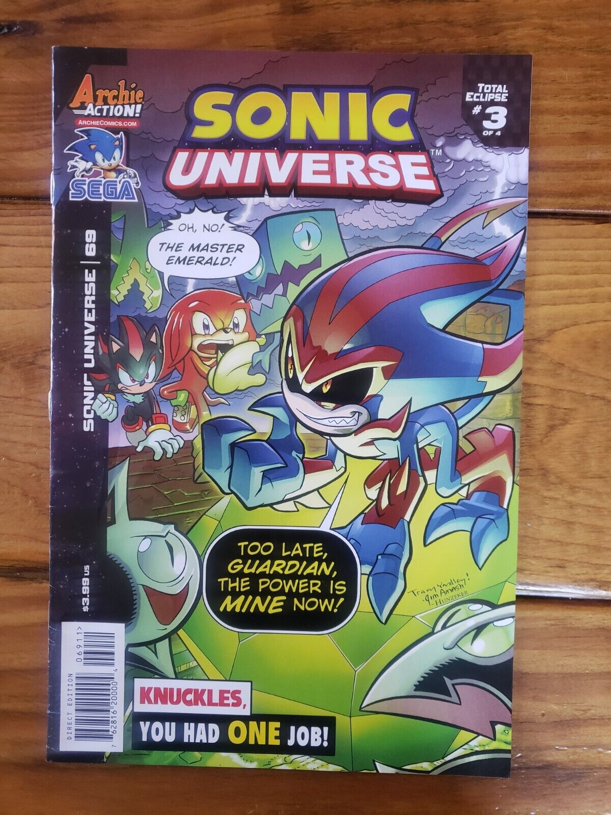 Sonic the Hedgehog #144 2005 Archie Adventure Series Knuckles