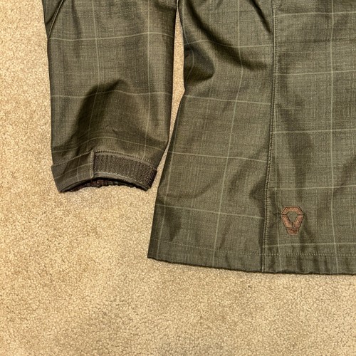 The North Face Soft Fleece Lined Hooded Ski Snowboard Jacket Brown Plaid L Faded - 第 22/24 張圖片