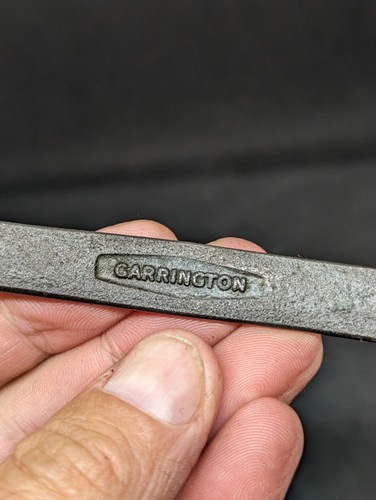 1960s JAGUAR SCRIPT XKE E TYPE MK SALOON GARRINGTON 5/8 11/32 AF TOOL KIT WRENCH - Picture 7 of 8