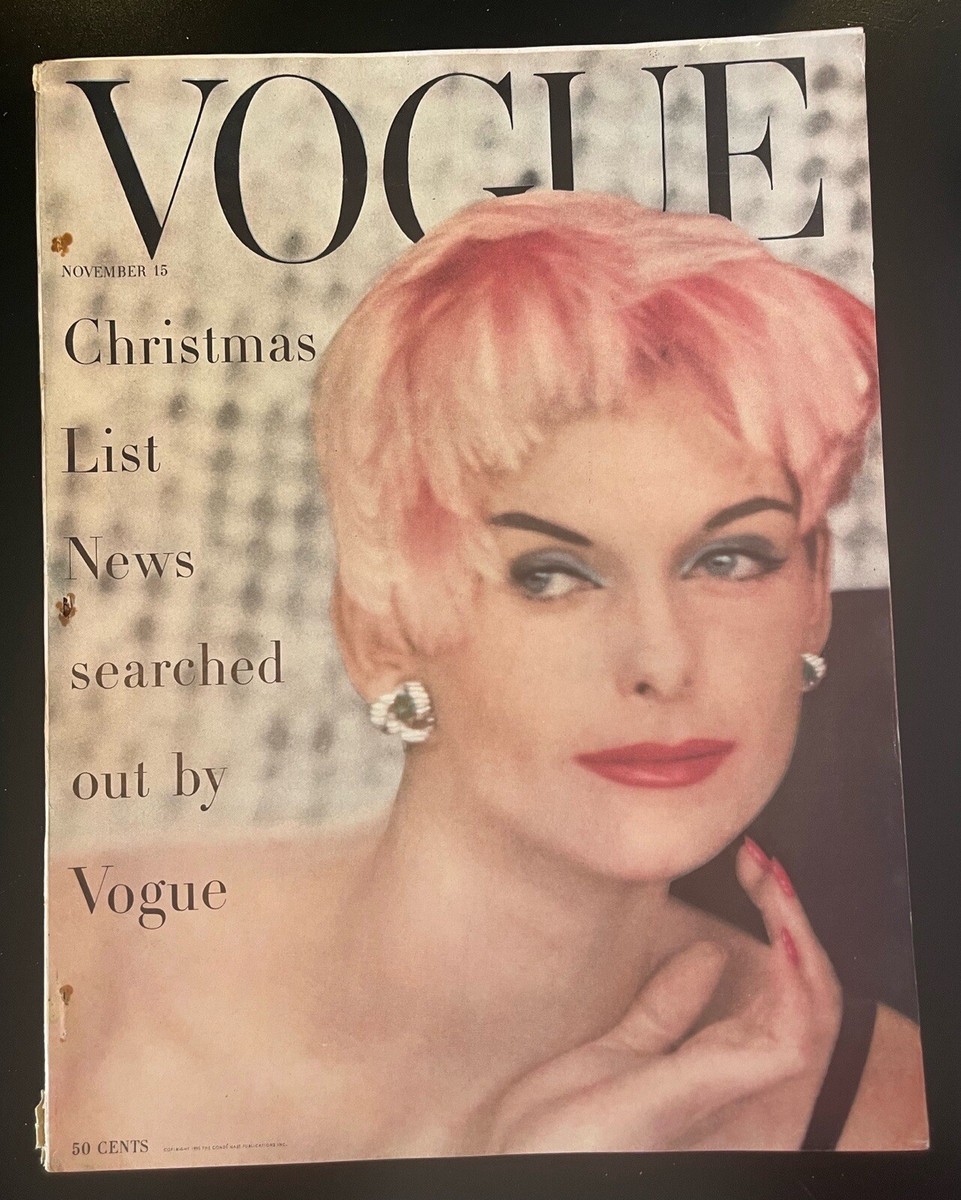 Vogue Magazine ~ November 15, 1955 ~ Anne St Marie Henry Clarke