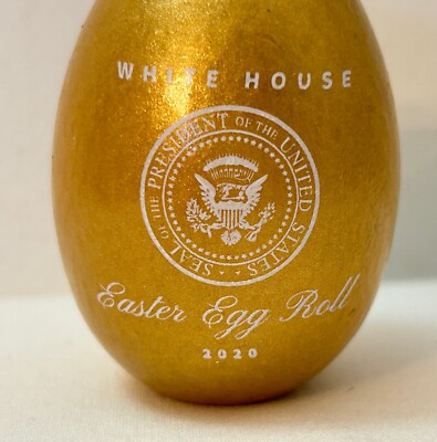 White House Easter Egg Roll 2020 President Trump Melania GOLD Cancelled Event